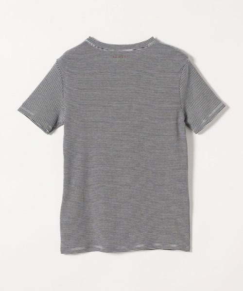 SHIPS any WOMEN(シップス　エニィ　ウィメン)/《追加予約》【SHIPS any別注】PETIT BATEAU: PARIS プリント ボーダー コンパクト TEE/img07