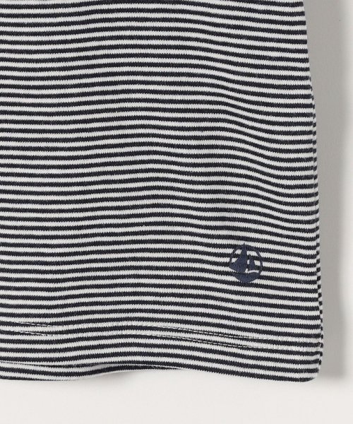 SHIPS any WOMEN(シップス　エニィ　ウィメン)/【SHIPS any別注】PETIT BATEAU: PARIS プリント ボーダー コンパクト TEE/img10