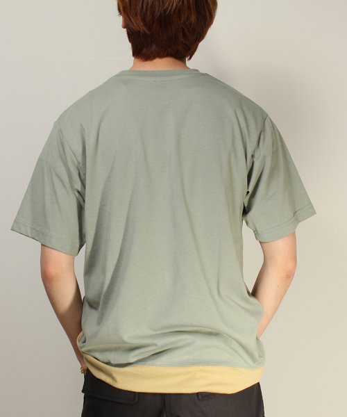 LOGOS(ロゴス)/【LOGOS Park/ロゴスパーク】ポケ付きTシャツ/img15