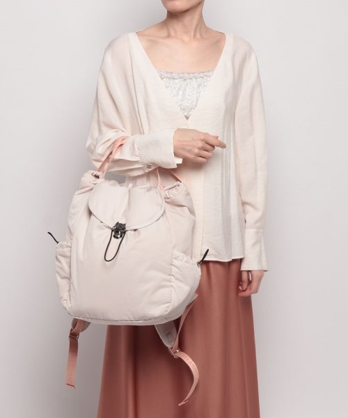 ネコメタル リュック 手提げ ハンドバッグ 2way 