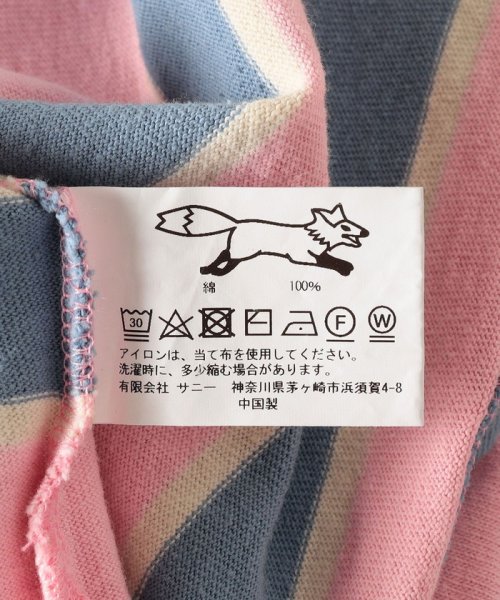 SHIPS any WOMEN(シップス　エニィ　ウィメン)/PENNEYS:〈洗濯機可能〉THE FOX マルチ ボーダー TEE/img23