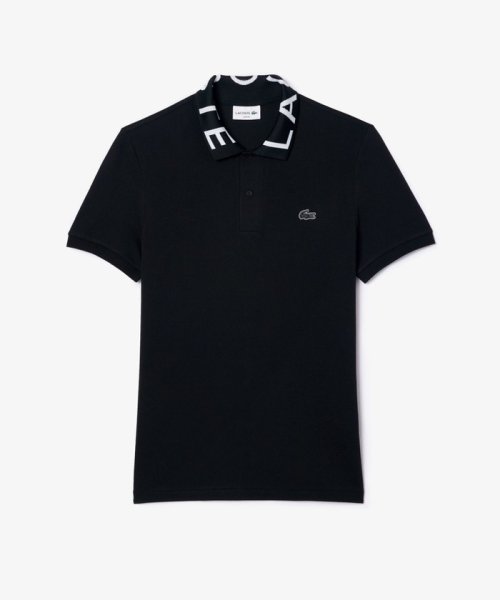 LACOSTE Mens(ラコステ　メンズ)/オーガニックコットン ミニ鹿の子 通気性 ストレッチ ジャカードリブニットカラーポロシャツ/img04