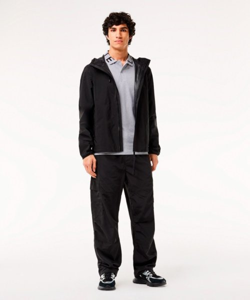 オーガニックコットン ミニ鹿の子 通気性 ストレッチ ジャカードリブニットカラーポロシャツ 