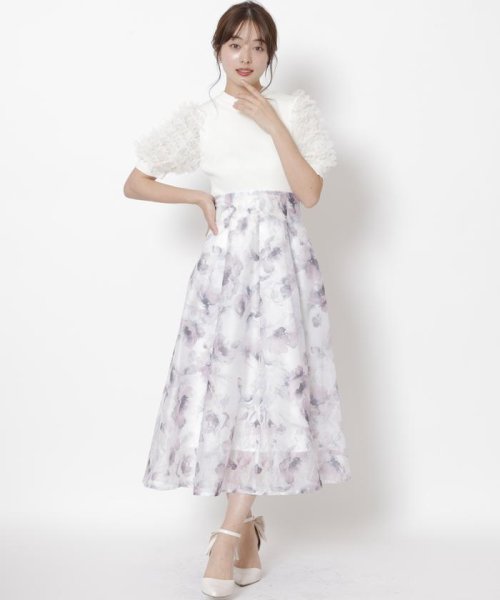 オリジナル水彩ぼかしフラワーフレアスカート オリジナル水彩ぼかしフラワーフレアスカート オリジナル水彩ぼかしフラワーフレアスカート T1259058407(9724円)