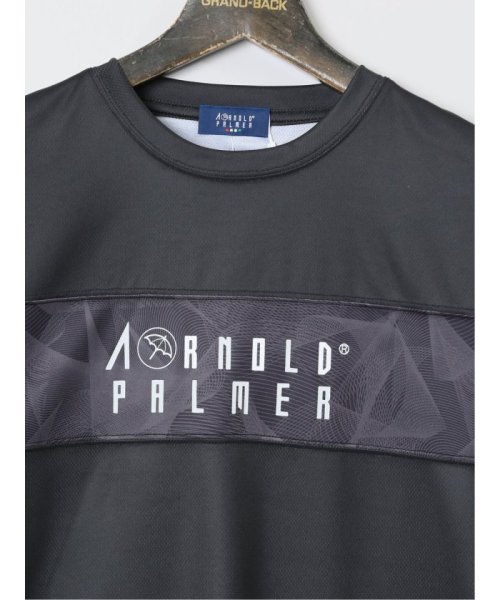 GRAND-BACK(グランバック)/【大きいサイズ】アーノルドパーマー/Arnold Palmer 吸水速乾 メッシュ クルー半袖Ｔシャツ＋ショーツ/img03