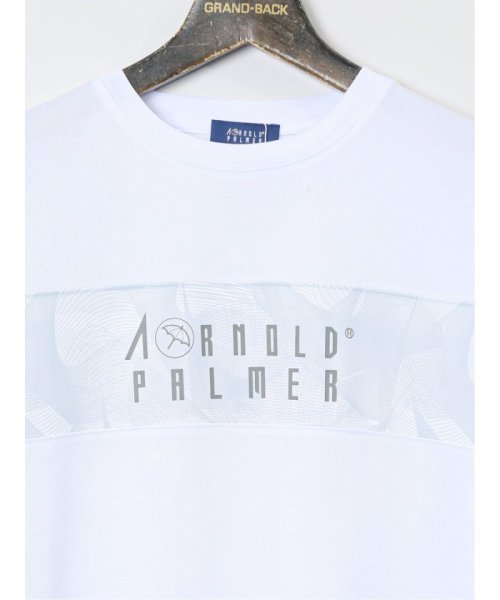 GRAND-BACK(グランバック)/【大きいサイズ】アーノルドパーマー/Arnold Palmer 吸水速乾 メッシュ クルー半袖Ｔシャツ＋ショーツ/img11