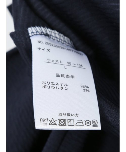 GRAND-BACK(グランバック)/【大きいサイズ】グランバック/GRAND－BACK ドライリップル切替 クルー半袖Ｔシャツ メンズ Tシャツ カットソー カジュアル インナー トップス ギフト/img04