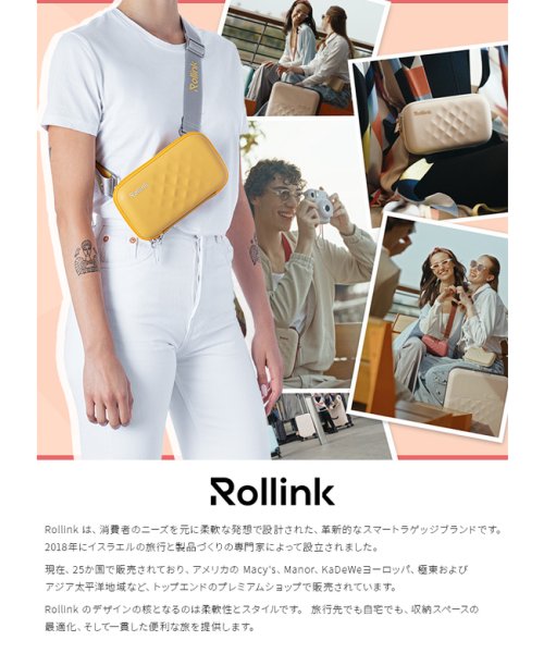 Rollink(ローリンク)/ローリンク ショルダーバッグ ショルダーポーチ クラッチバッグ レディース ブランド 斜めがけ 旅行 2WAY Rollink 850035650653/img02