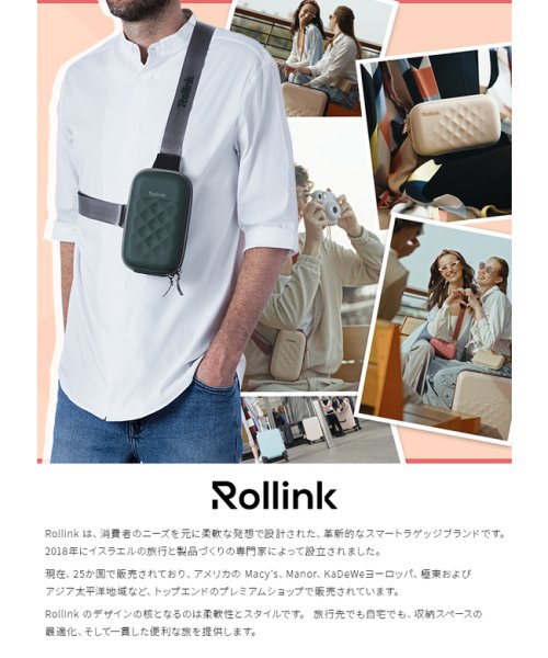 Rollink(ローリンク)/ローリンク ボディバッグ ワンショルダーバッグ メンズ ブランド 斜めがけ 旅行 Rollink 850035650905/img02
