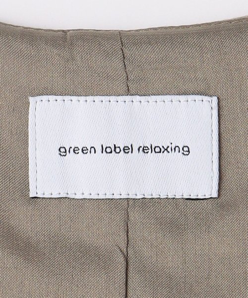 green label relaxing(グリーンレーベルリラクシング)/リネンライク キーネック ジャンパースカート/img12