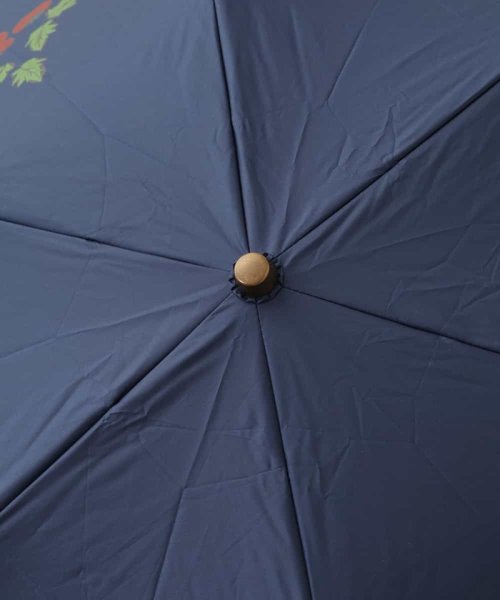 Jocomomola(ホコモモラ)/【UV・晴雨兼用】トマトモチーフプリント折りたたみ傘/img02