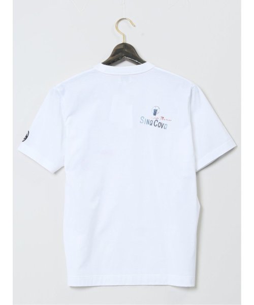 GRAND-BACK(グランバック)/【大きいサイズ】シナコバ/SINA COVA 綿シルケット クルーネック半袖Tシャツ/img01