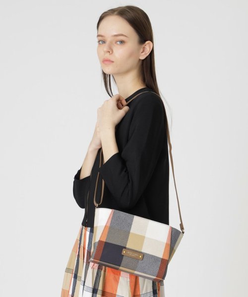 クレストブリッジチェックPVCミニショルダー 