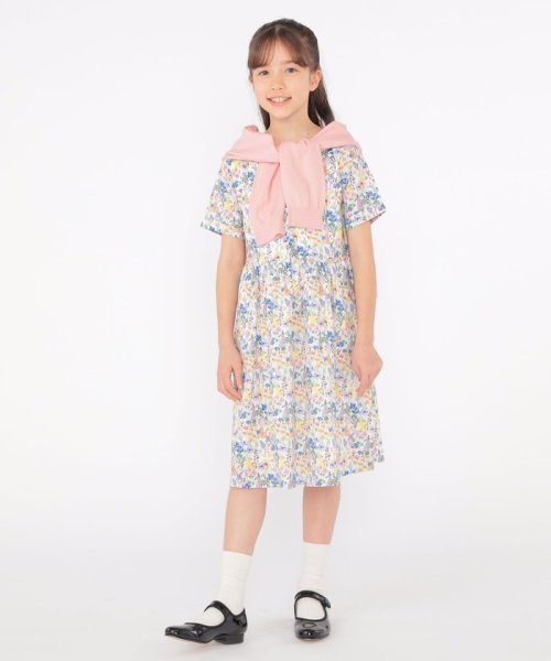 SHIPS KIDS(シップスキッズ)/SHIPS KIDS:140～150cm / リバティ 半袖 ワンピース/img12