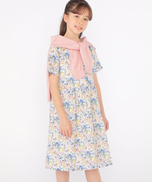 SHIPS KIDS(シップスキッズ)/SHIPS KIDS:140～150cm / リバティ 半袖 ワンピース/img17