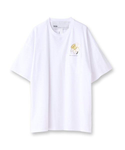 DRESSTERIOR(ドレステリア)/TICCA（ティッカ）【別注】フラワー刺繍Tシャツ/img18