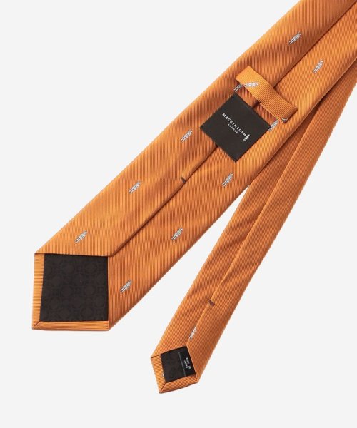 ダンディマン総柄レップネクタイ 