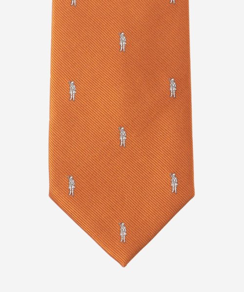 ダンディマン総柄レップネクタイ 