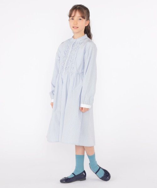 SHIPS KIDS(シップスキッズ)/SHIPS KIDS:140～150cm / フリル シャツ ワンピース/img19