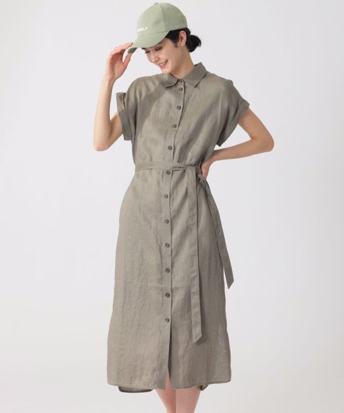 ECOALF WOMEN(ECOALF WOMEN)/AMATISTA リネン ドレス / AMATISTA LINEN DRESS WOMAN/img13