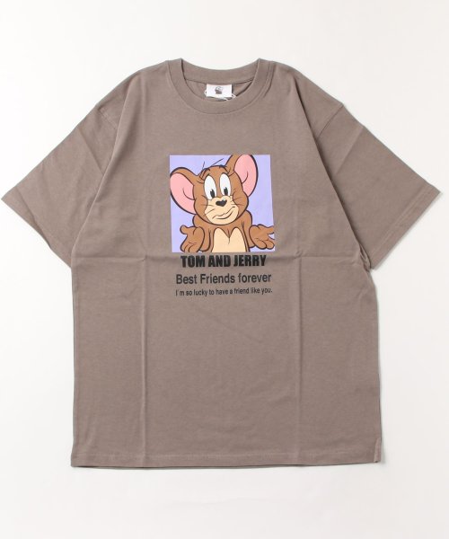 MARUKAWA(マルカワ)/Tom&Jerry/トムとジェリー ワンポイント 刺繍 半袖Tシャツ キャラクター Tシャツ メンズ レディース /img22