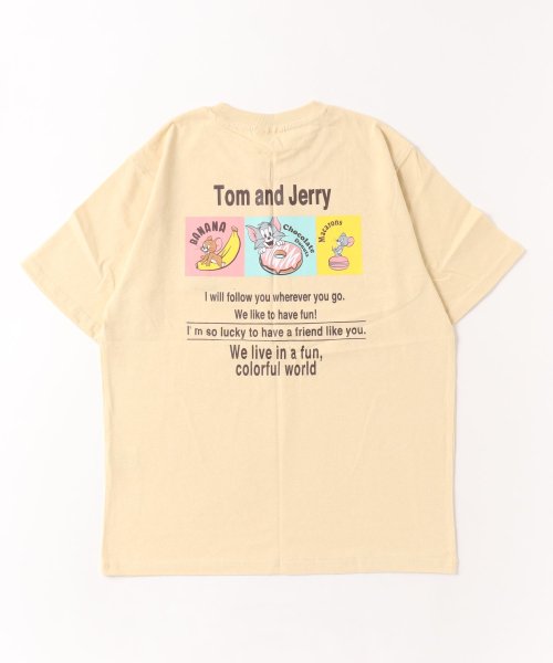 MARUKAWA(マルカワ)/Tom&Jerry/トムとジェリー ワンポイント 刺繍 半袖Tシャツ キャラクター Tシャツ メンズ レディース /img26