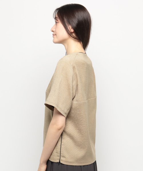 Leilian PLUS HOUSE(レリアンプラスハウス)/半袖ブラウス【THE NEW】【Leilian WHITE LABEL】/img04