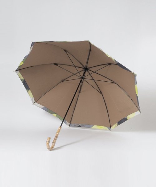 パーシャルクレストブリッジチェック長傘 