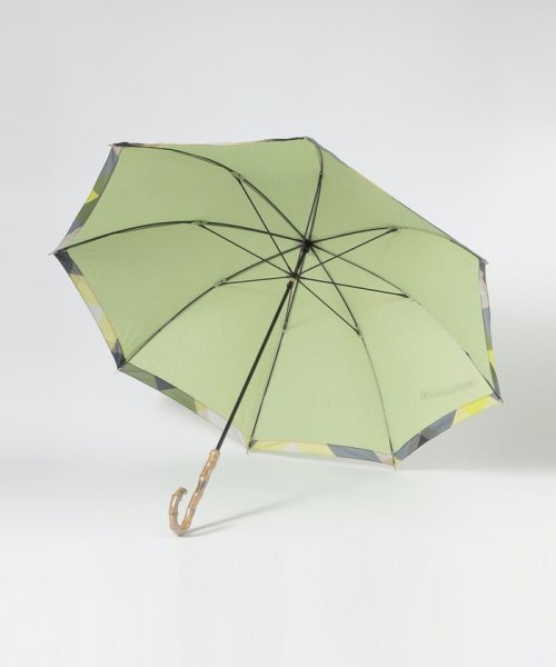 パーシャルクレストブリッジチェック長傘 