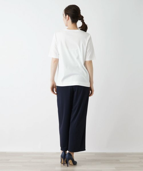 Leilian(レリアン)/ブーケＴシャツ【Leilian WHITE LABEL】/img15