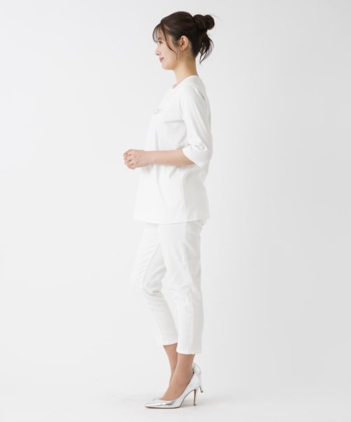 Leilian PLUS HOUSE(レリアンプラスハウス)/Ｔシャツ【Leilian WHITE LABEL】/img17