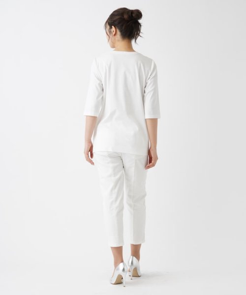 Leilian PLUS HOUSE(レリアンプラスハウス)/Ｔシャツ【Leilian WHITE LABEL】/img19