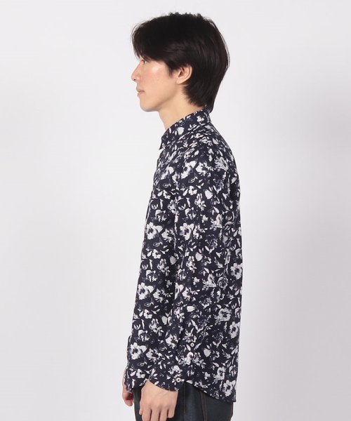 BENETTON (mens)(ベネトン（メンズ）)/リネン花柄総柄長袖シャツ/img05