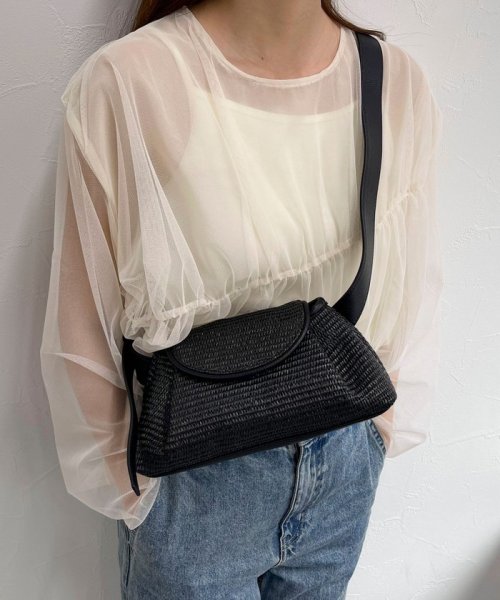 fredy emue(フレディエミュ)/【LE VERNIS/ル・ベルニ】 FOSSETE SHOULDER BAG/img07