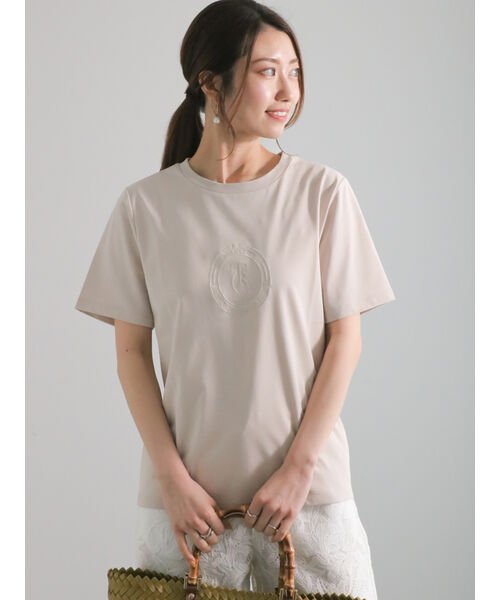 Te chichi(テチチ)/スタンプ刺繍スタンダードTシャツ/img07