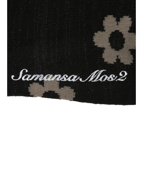 Samansa Mos2(サマンサ　モスモス)/花柄ラメソックス/img04