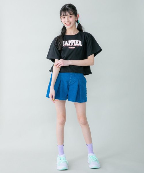 JENNI belle(ジェニィベル)/【WEB限定】防蚊すそドロストショート丈Tシャツ/img02