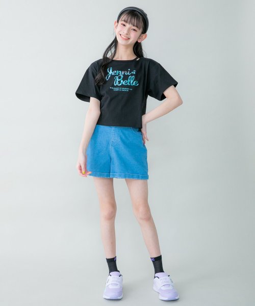 JENNI belle(ジェニィベル)/【WEB限定】防蚊ネックスリットTシャツ/img02