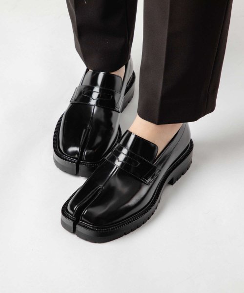 MAISON MARGIELA(メゾンマルジェラ)/メゾン マルジェラ MAISON MARGIELA S58WR0110 P3827 ローファー TABI COUNTY LOAFER レディース シューズ モカ/img06