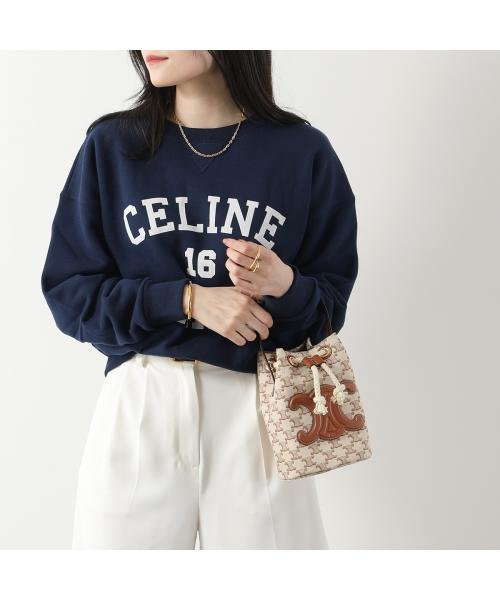 CELINE ハンドバッグ Teen Drawstring ティーン 196532FRI CELINE ハンドバッグ Teen Drawstring ティーン 01BC