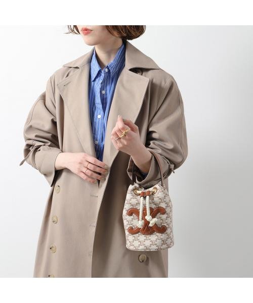 CELINE ハンドバッグ Teen Drawstring ティーン 196532FRI CELINE ハンドバッグ Teen Drawstring ティーン 01BC