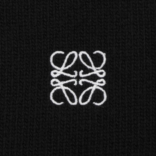 ロエベ ニット セーター アナグラム ブラック メンズ LOEWE H526Y14KH1 1100 LOEWE ロエベ ニット セーター アナグラム ブラック メンズ H526Y14KH1 約66