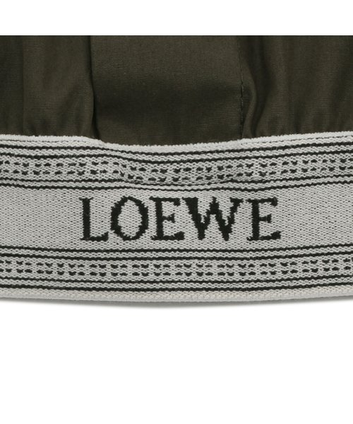 LOEWE(ロエベ)/ロエベ シャツ ブラウス クロップド シャツ ロゴ カーキグリーン レディース LOEWE S359Y05XAX 4153/img06