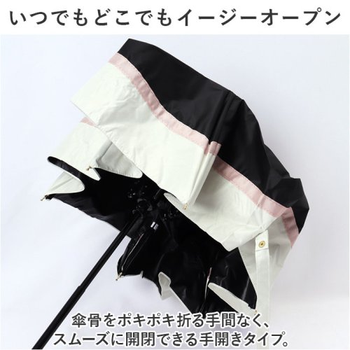 BACKYARD FAMILY(バックヤードファミリー)/ブラックコーティング晴雨兼用 50cm 折りたたみ傘/img05
