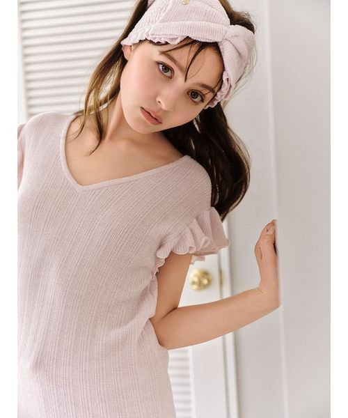 SNIDEL HOME(SNIDEL HOME)/【Sorbet Touch Cool】フリルトップス/img03