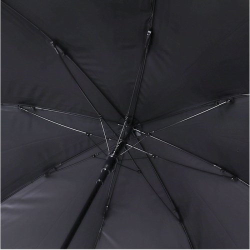 BACKYARD FAMILY(バックヤードファミリー)/mabu マブ ダンガリー ジャンプ傘 遮光率100％ 晴雨兼用/img13