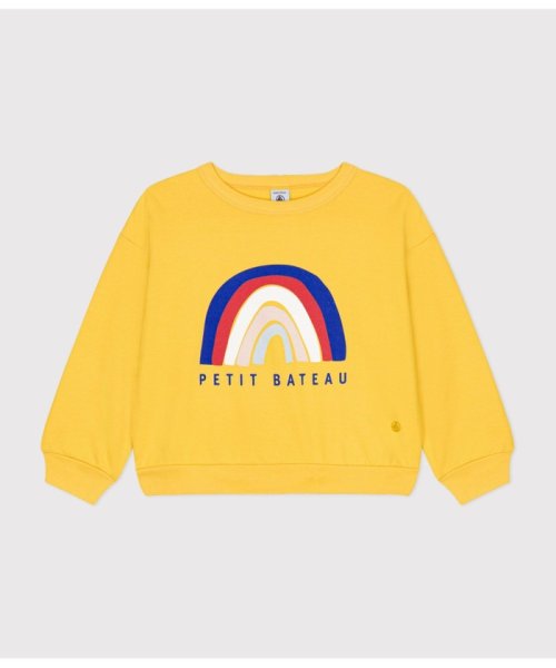 PETIT BATEAU(プチバトー)/スウェットプリントプルオーバー/img02