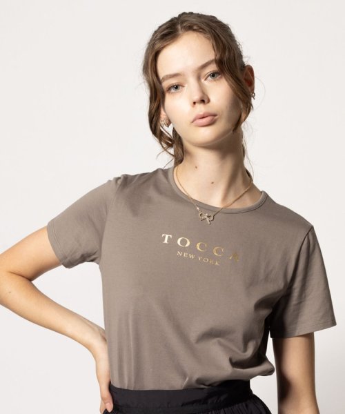 TOCCA(TOCCA)/【洗える！】TOCCA NEW YORK LOGO TEE Tシャツ/img08