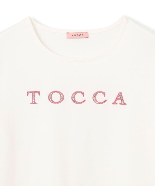 TOCCA(TOCCA)/【洗える！】TOCCA PATCHWORK LOGO TEE Tシャツ/img03