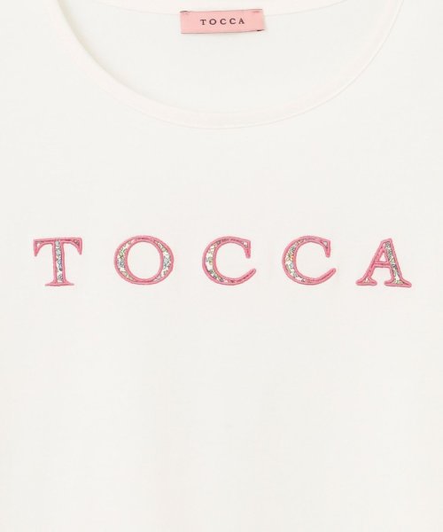 TOCCA(TOCCA)/【洗える！】TOCCA PATCHWORK LOGO TEE Tシャツ/img04